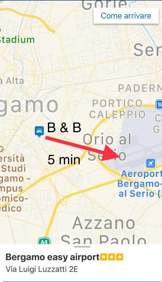 Bergamo Easy Airport Sleep&Fly Parking 아파트 외부 사진